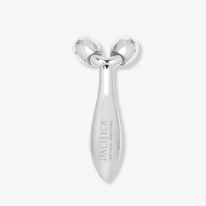 Pacifica Silver Zinc Alloy Facial Roller